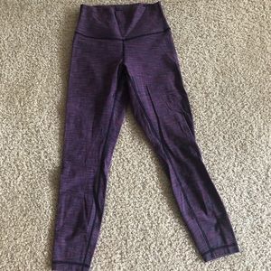 lululemon diamond jacquard 7/8 tight